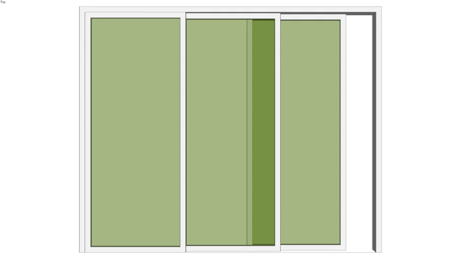 3-Leaf Sliding Door