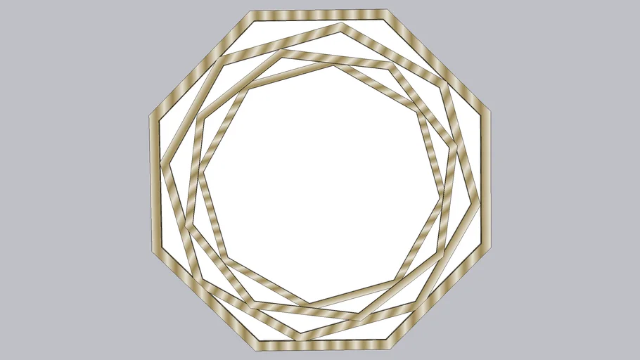 Modern mirror