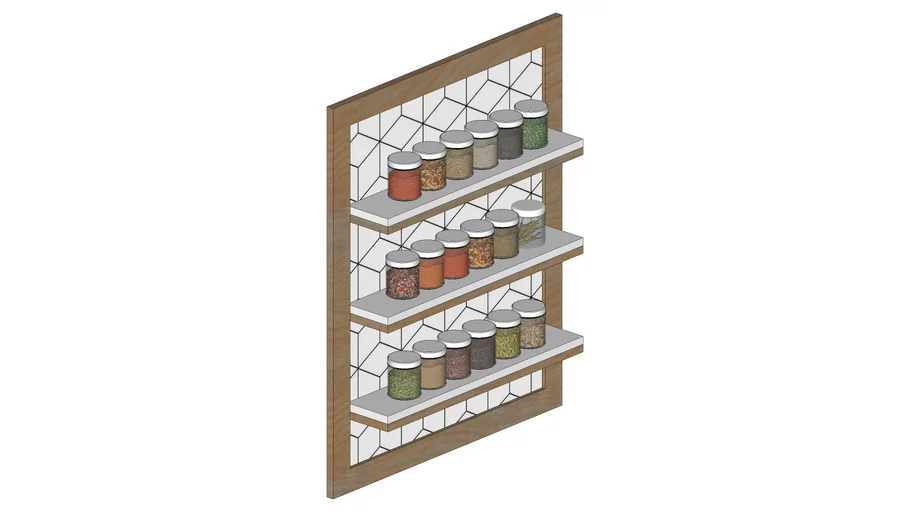 Spice Rack | 3D Warehouse