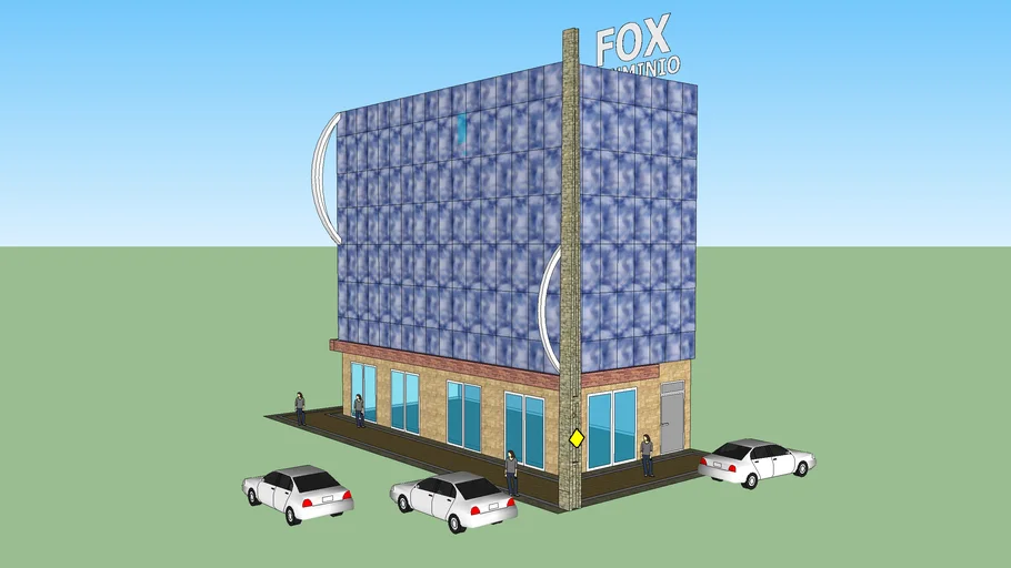EQUIPE FOX (NOVA FACHADA DE UM EDF. A SER TOTALMENTE MODIFICADO)