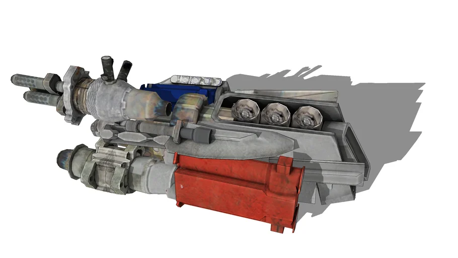 Transformers - Optimus Prime's Jetpack Gun