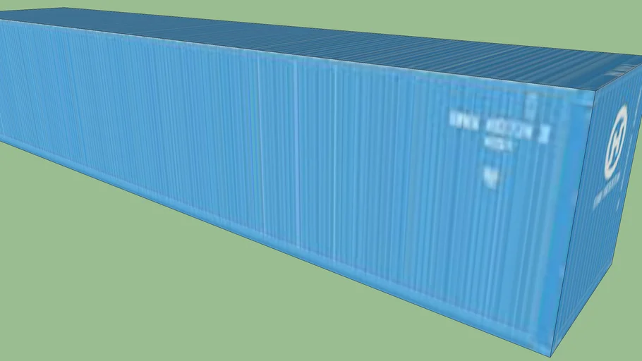 DSR-Senator Container ''40'' | 3D Warehouse