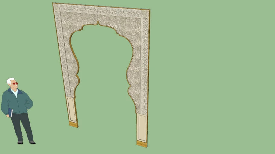 Arabic arch....