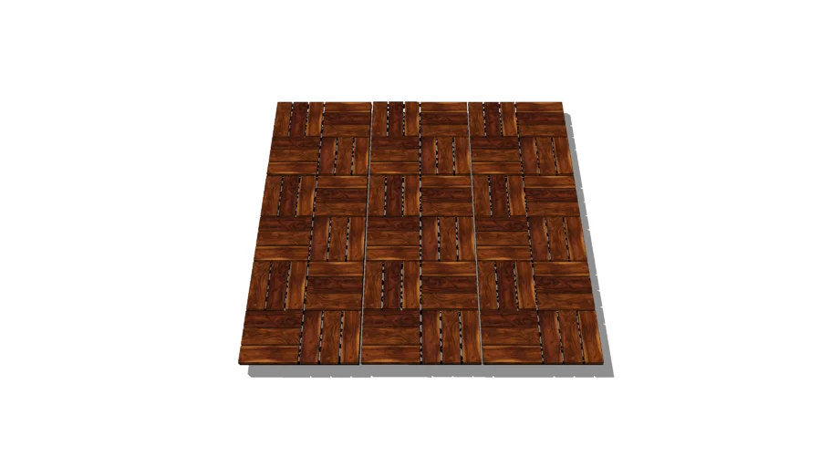 IKEA Runnen Acacia Outdoor Floor
