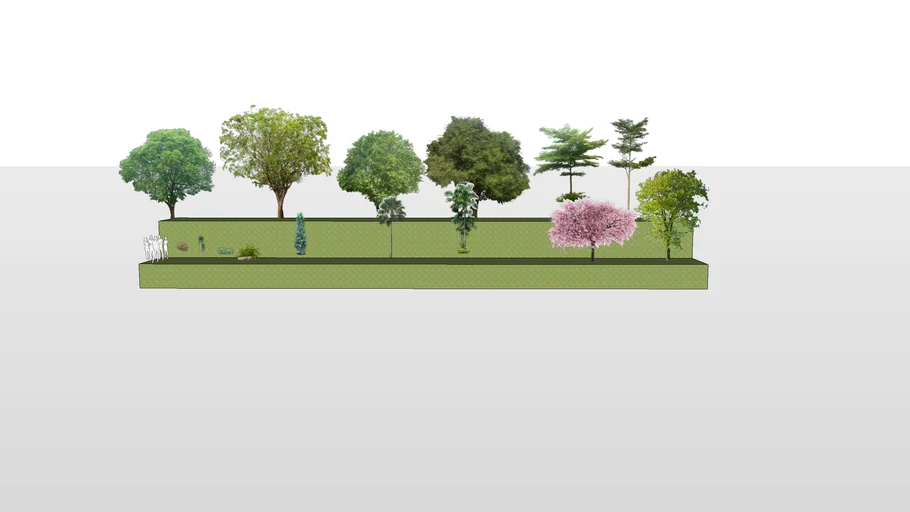 ARVORES 2D - TREES COLLECTION 02 - SIEL