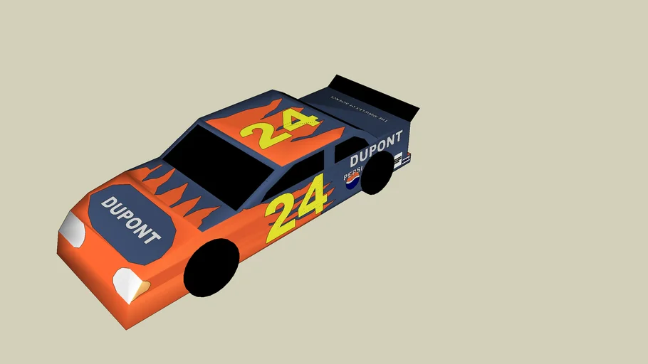 Jeff Gordon's 2001 championship car