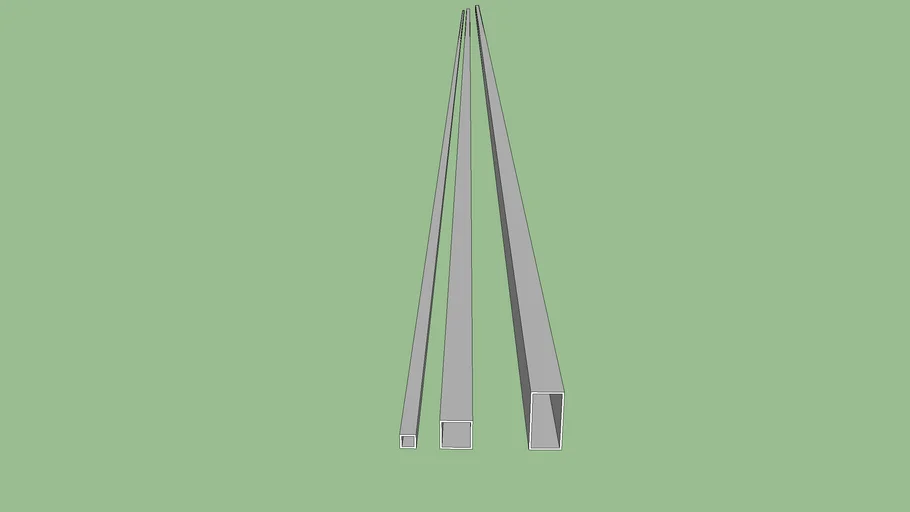 Normal rectangular Hollow Steel for Grill