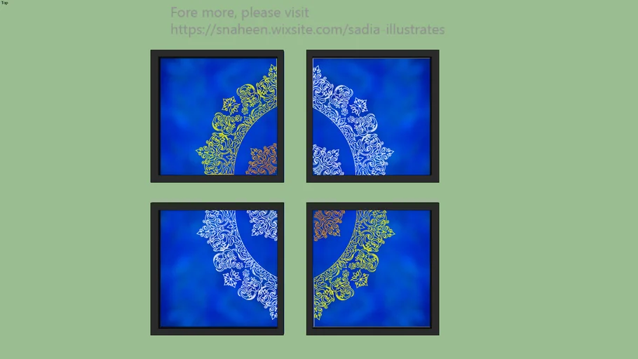 Mandala Painting Wall Art Decor