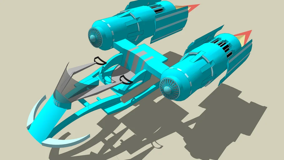 Bike_Pod racer | 3D Warehouse