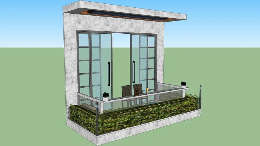 European Modern Balcony