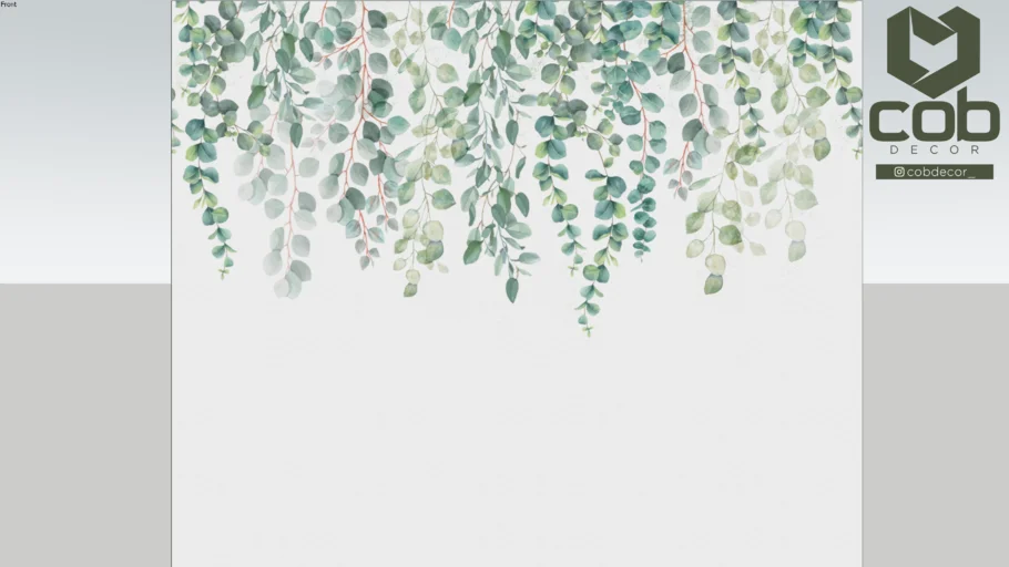 PAPEL DE PAREDE FOLHAS DE EUCALIPTO