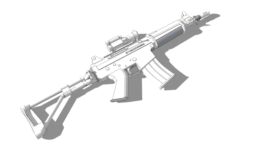Senapan SS1 V5 (MADE IN INDONESIA) Custom
