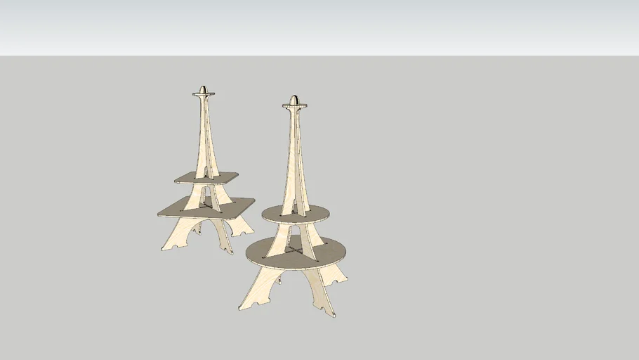 eiffel tower shelf