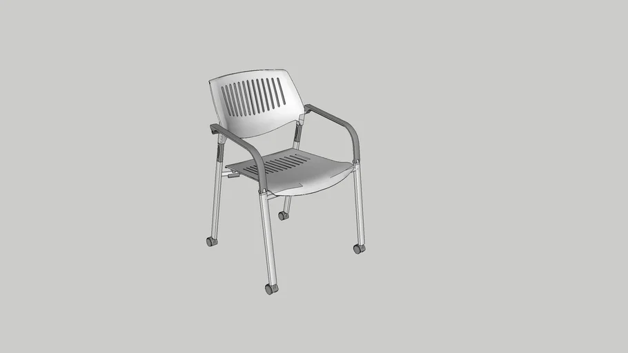 stack casters training chair