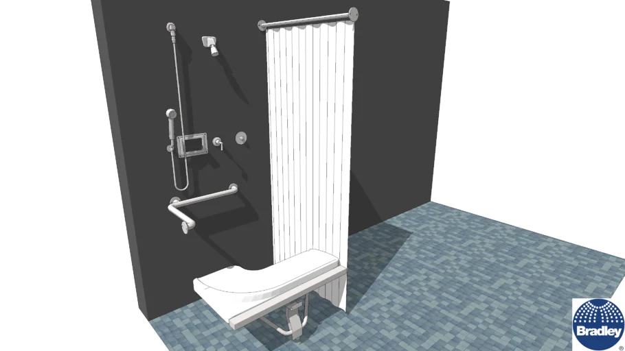 ADA Compliant In-Wall Shower