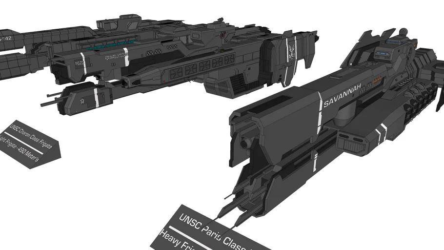 UNSC Frigate's Scale