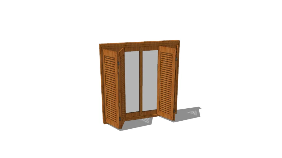 Janela Madeira 1,20 x 1,20