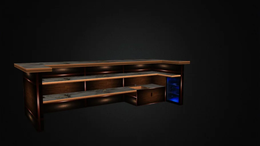 MINI BAR WITH FRIDGE