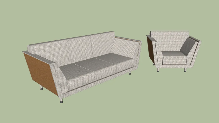 Sofa and chair (ArchiCAD 12)