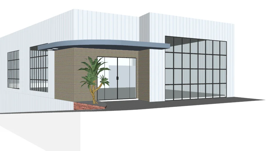 FACHADA COMERCIAL MODERNA / PORTO FELIZ - SP - BRASIL