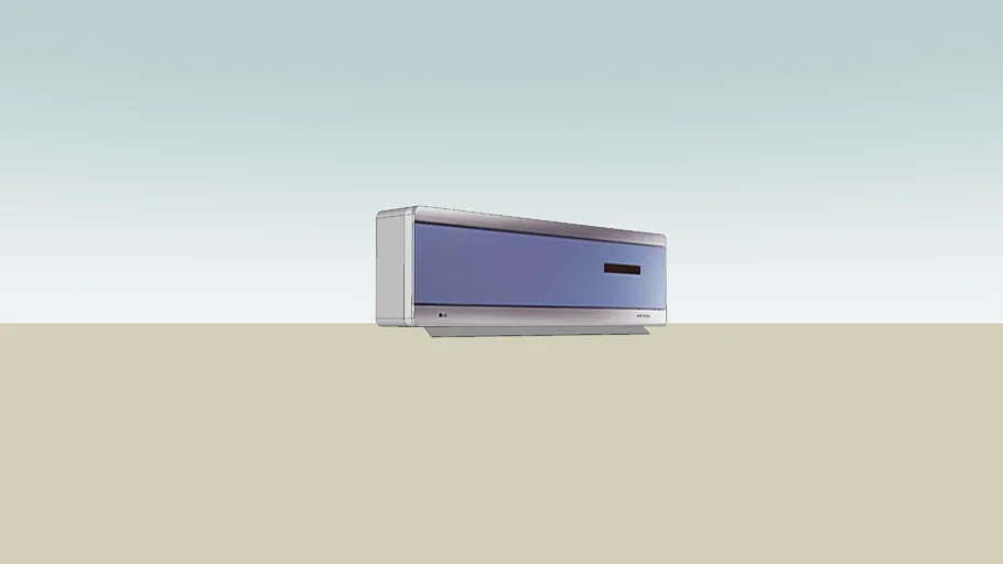 Aire  Acondicionado  LG  Art  Cool Blue Silver.