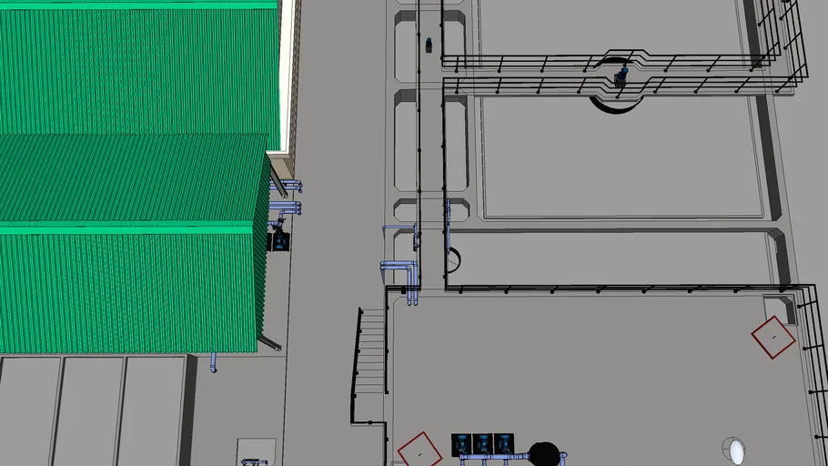 Supply water treatment system