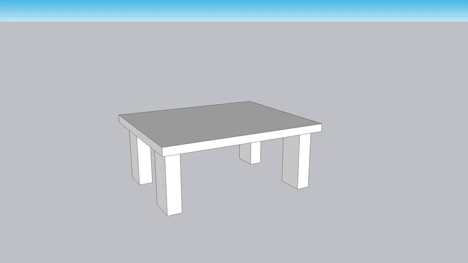 table basse simple