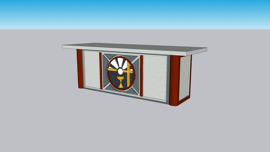 Catholic church altar