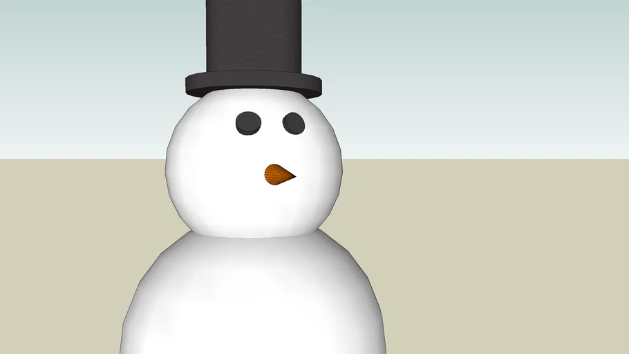 Snowman | 3D Warehouse
