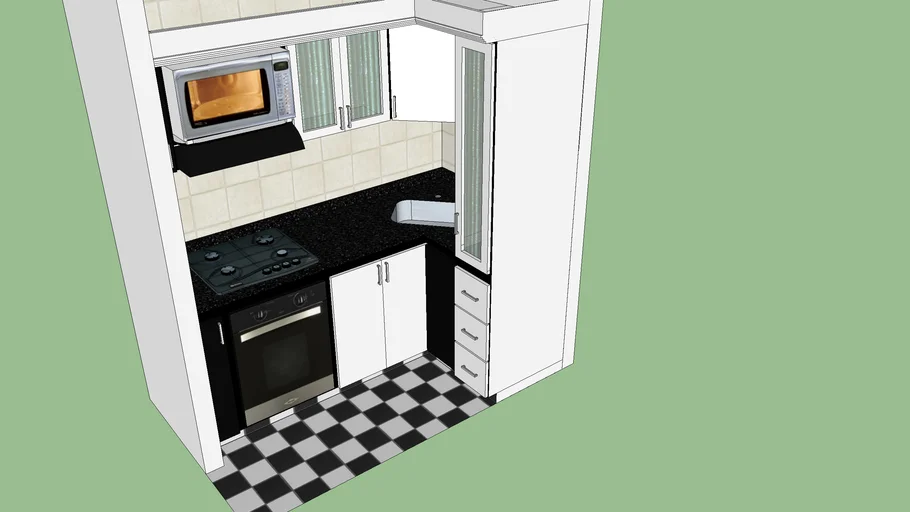 COCINA INTEGRAL EN L