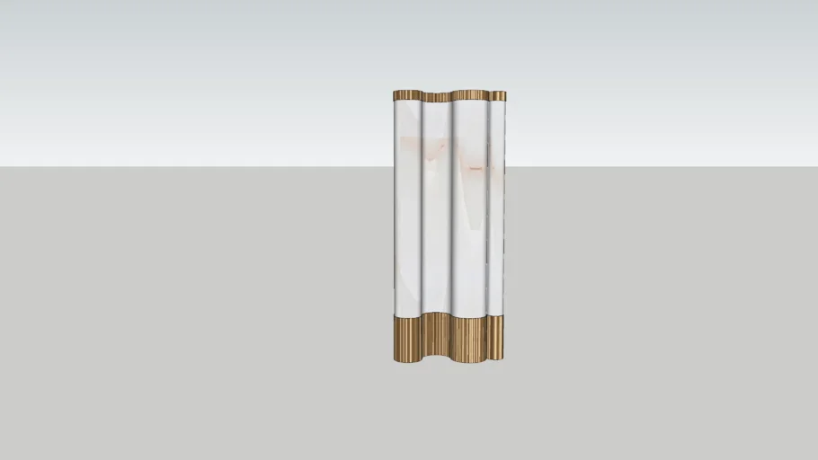 achille salvagni bamboo wall sconce