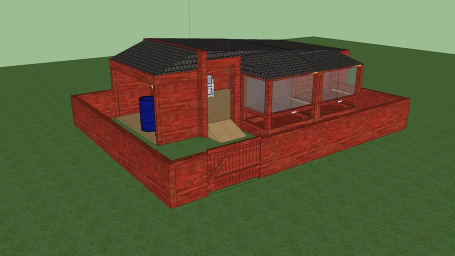 All in One Chicken Coop