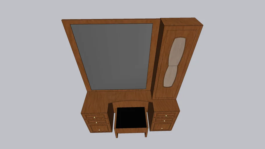 Makeup table and Chair