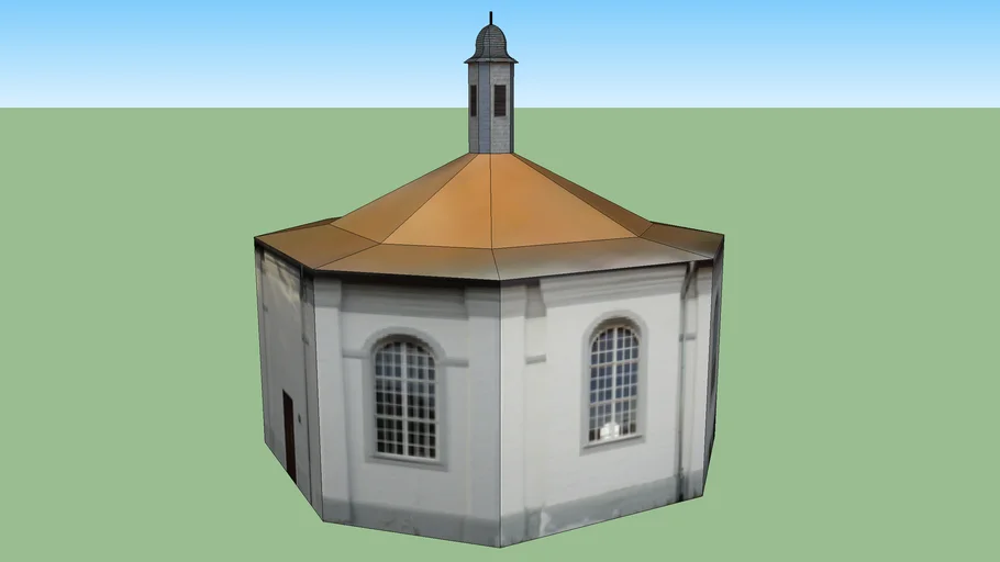 Schermbeck : Ehemalige reformierte Kirche ( Achteckiger Zentralbau )