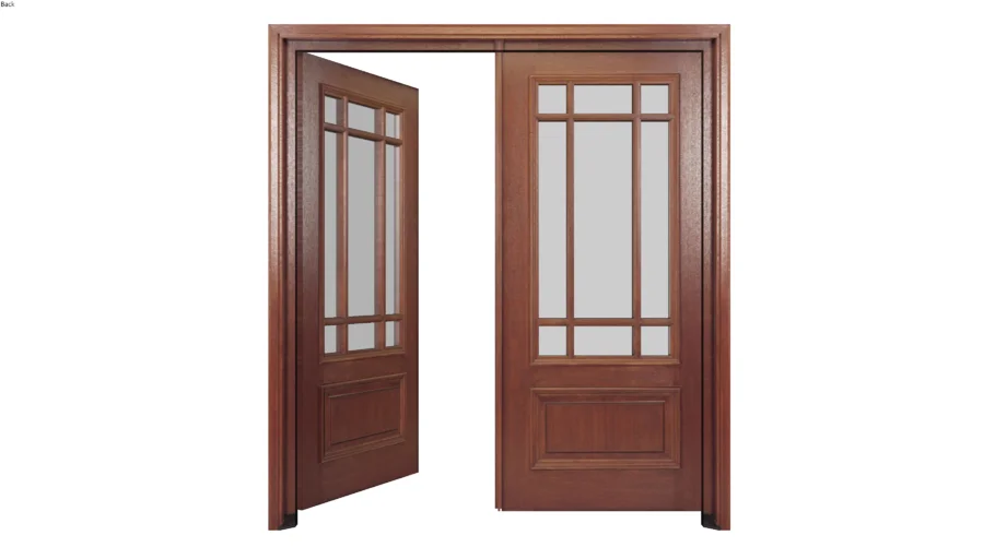 Double Door - Open