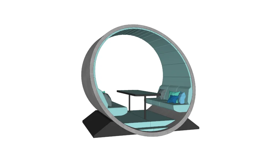 Tube Booth Seat 4-6 PAX