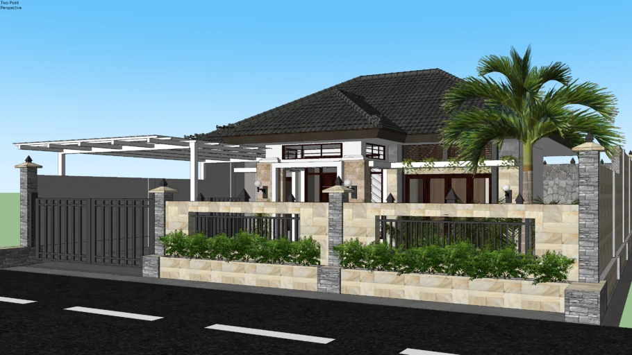 RUMAH MODERN TROPIS