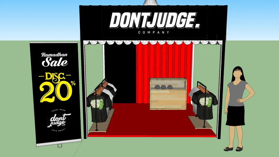 Clothing Booth Design