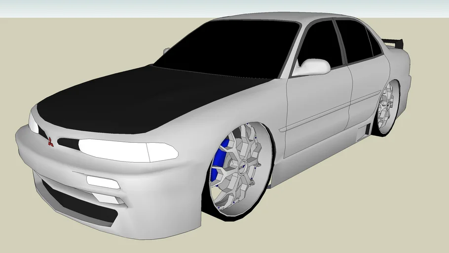 Tuned Mitsubishi Galant