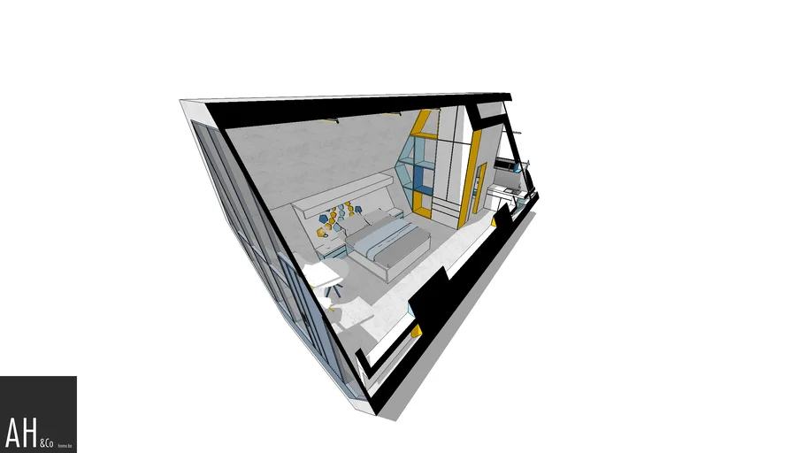 Living Pod, Shelter - Prefabricated Home Cell - 3D Printed House