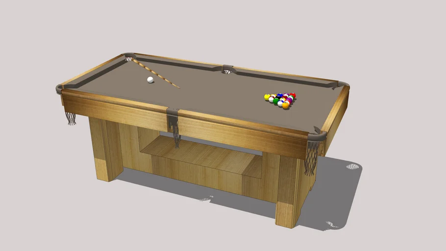 pool table | 3D Warehouse