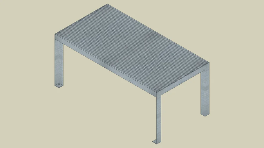 A12 30 3 10 table 165 completely galvanized