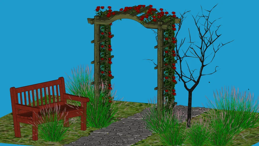 Rose arch