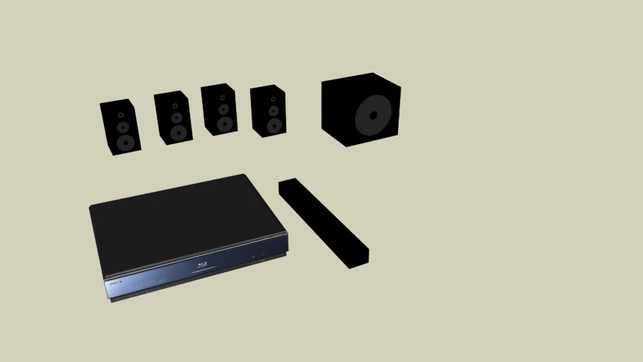 sony home theatre surround sound (197 kb)