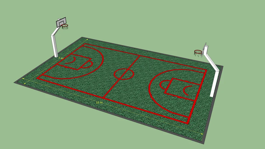campo de basquete
