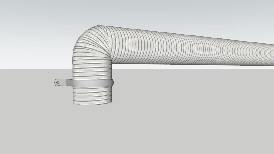 Aluminium Chimney Pipe 6"