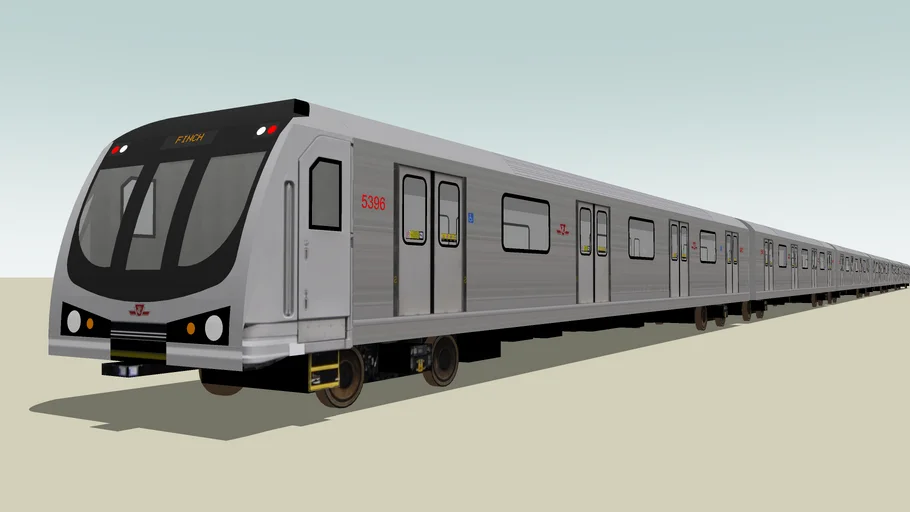 "Toronto Rocket" Subway Train