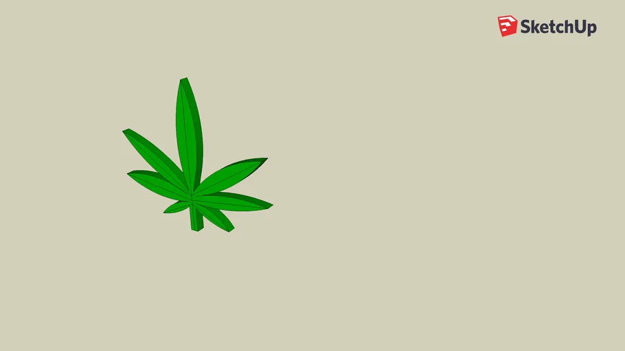 blue weed | 3D Warehouse