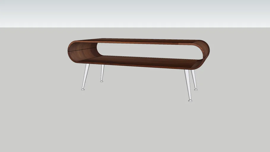 Table basse Hooper - Noyer - Made.com