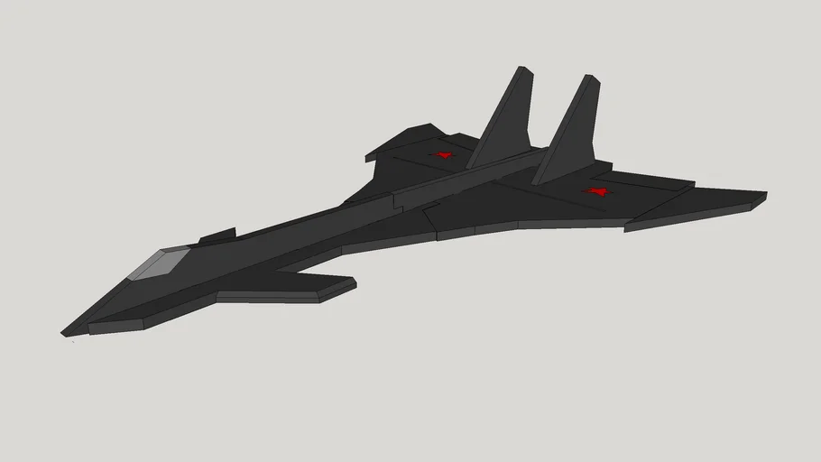 RC profile pusher jet MIG -31 Firefox